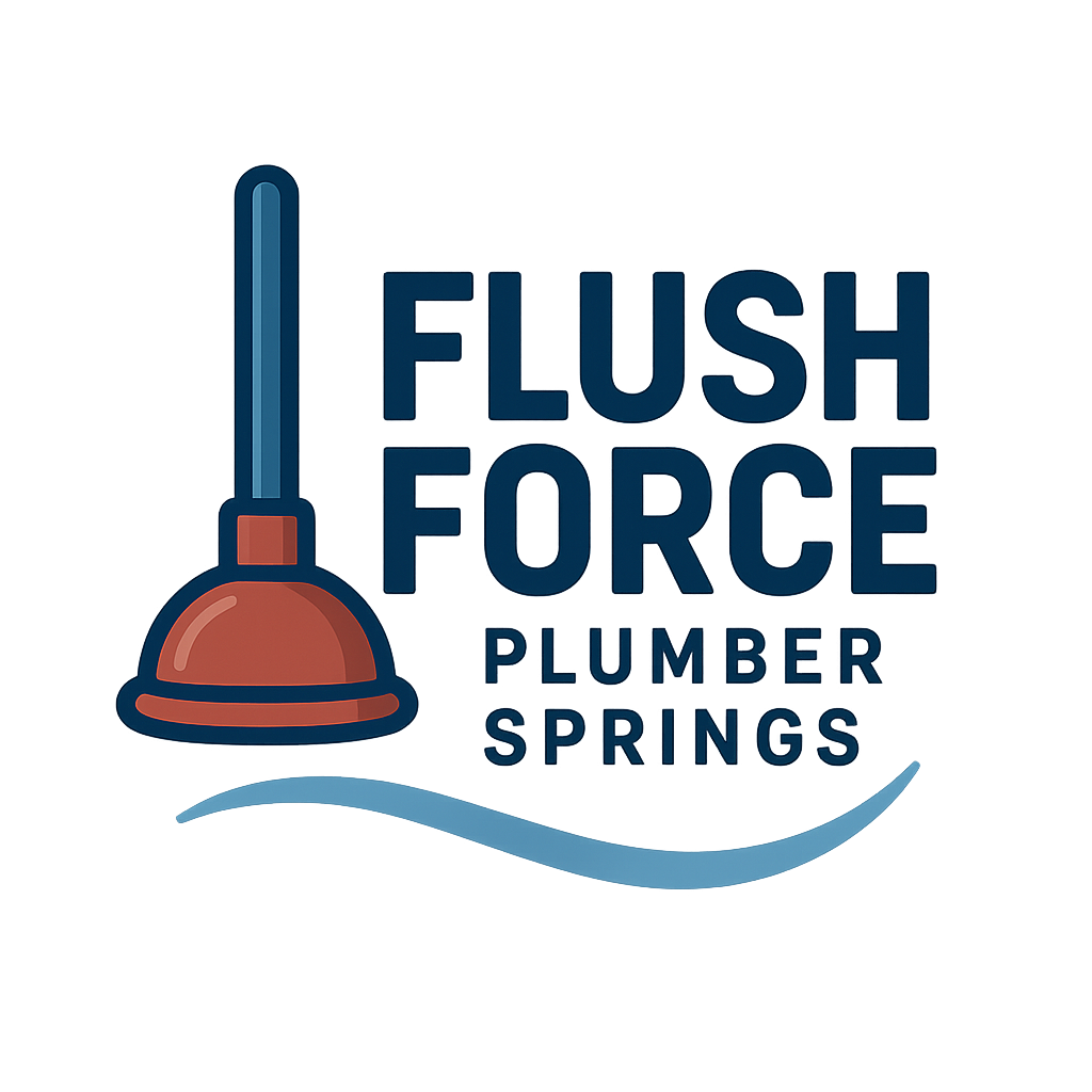 Flush Force Plumber Springs Logo